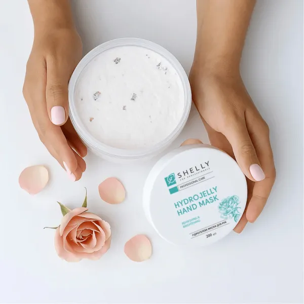 Hydrojelly hand mask with rose petals Shelly, 200g