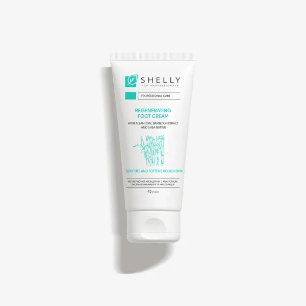 Regenerating foot cream with allantoin, bamboo extract and shea butter Shelly, 45ml