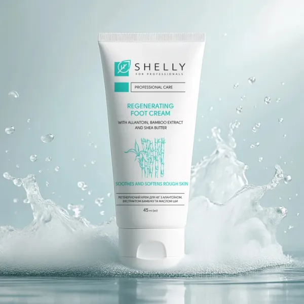Regenerating foot cream with allantoin, bamboo extract and shea butter Shelly, 45ml