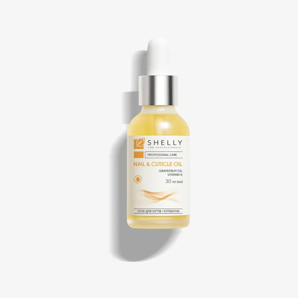 Olej na nehty a nehtovou kůžičku s extraktem z grapefruitu a vitamínem A Shelly, 30ml