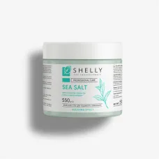 Koupelová sůl s alantoinem, výtažkem ze zeleného čaje a rozmarýnu Shelly, 550g