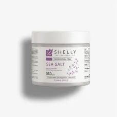 Koupelová sůl s ionty stříbra, panthenolem a mátovým olejem Shelly, 550g