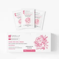 Shelly Hand and Nail Cream with Collagen, Elastin and Peony Extract, 1 pcs