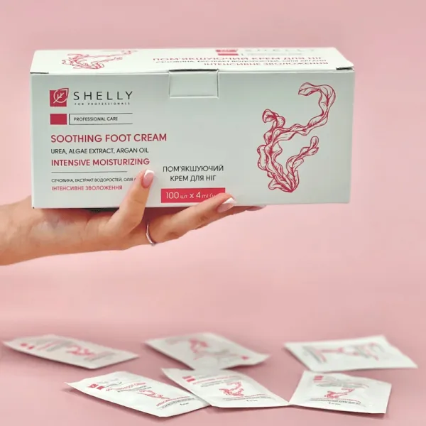 Shelly Softening Foot Cream with Urea, Seaweed Extract and Argan Oil
