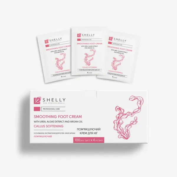 Shelly Softening Foot Cream with Urea, Seaweed Extract and Argan Oil