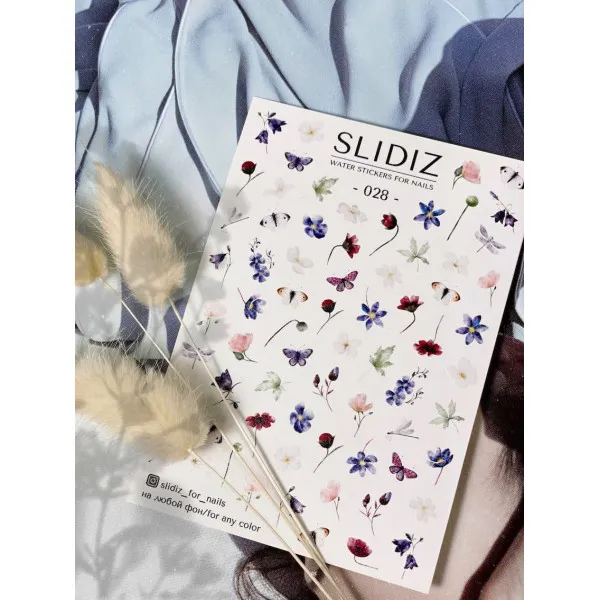 Slidery na nehty SLIDIZ №028