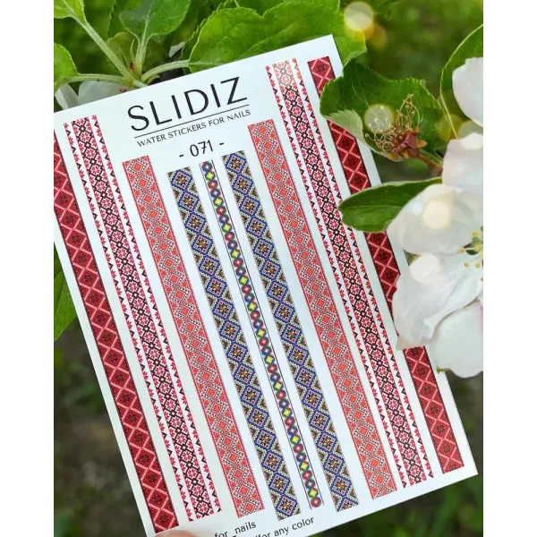 Slidery na nehty SLIDIZ №071
