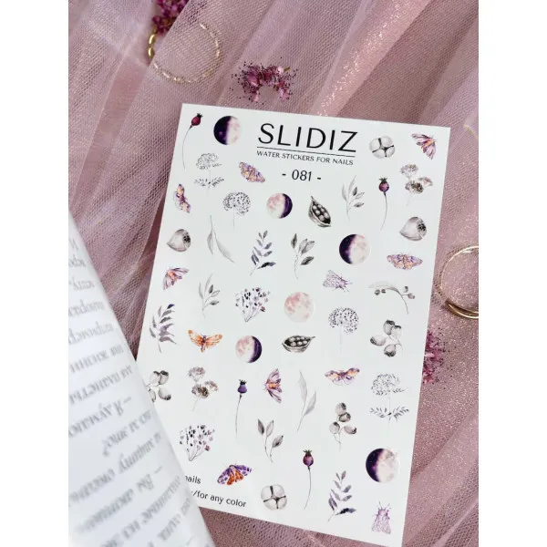 Slidery na nehty SLIDIZ №081