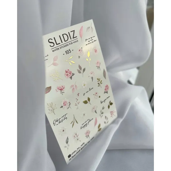 Slidery na nehty SLIDIZ №105