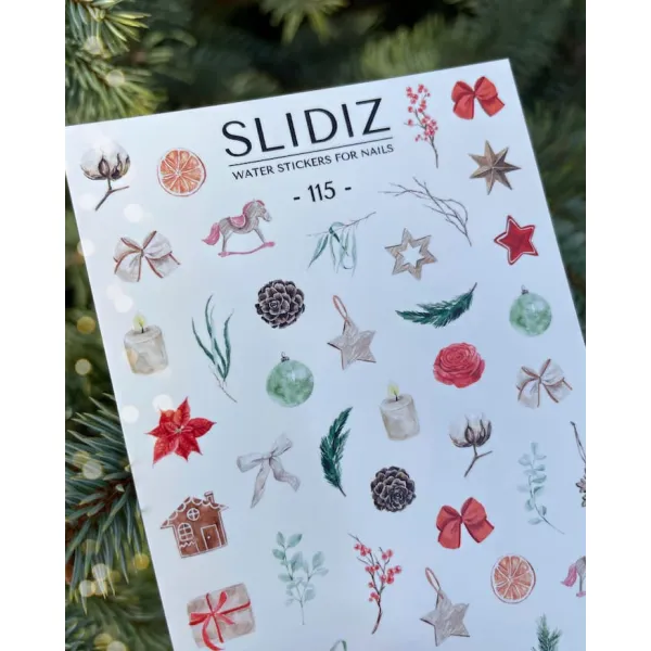 Slidery na nehty SLIDIZ №115