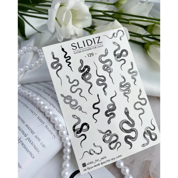 Slidery na nehty SLIDIZ №129