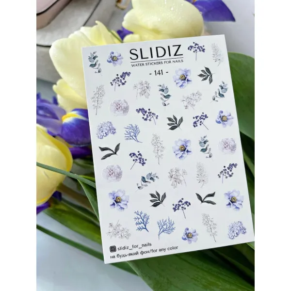 Slidery na nehty SLIDIZ №141