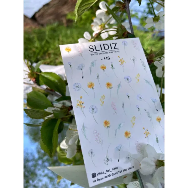 Slidery na nehty SLIDIZ №148