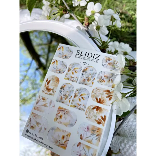 Slidery na nehty SLIDIZ №151