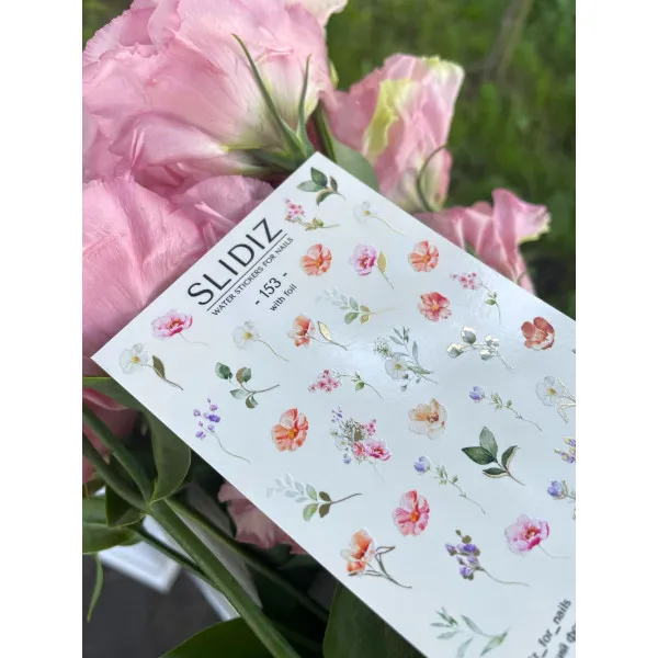 Slidery na nehty SLIDIZ №153