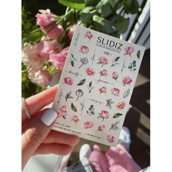 Slidery na nehty SLIDIZ №158