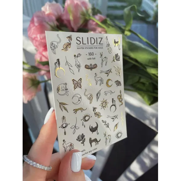Slidery na nehty SLIDIZ №160