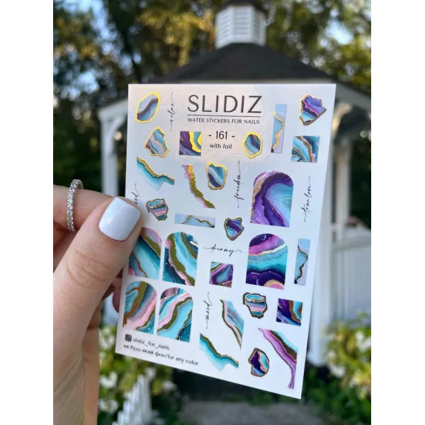 Slidery na nehty SLIDIZ №161