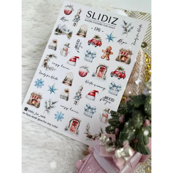 Slidery na nehty SLIDIZ №176