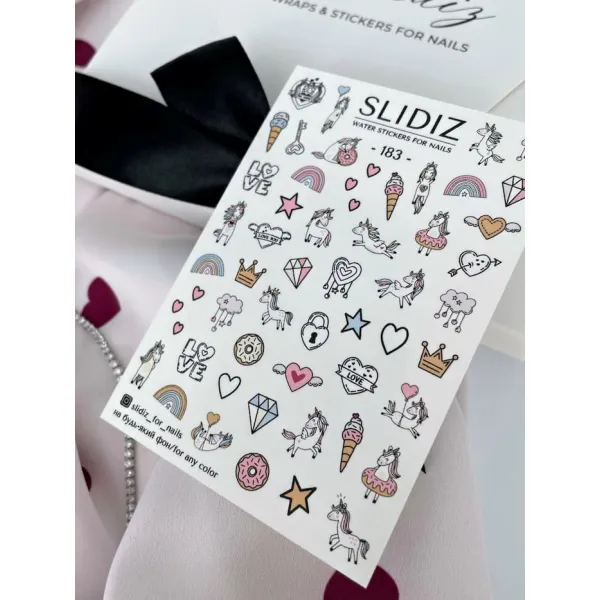 Slidery na nehty SLIDIZ №183