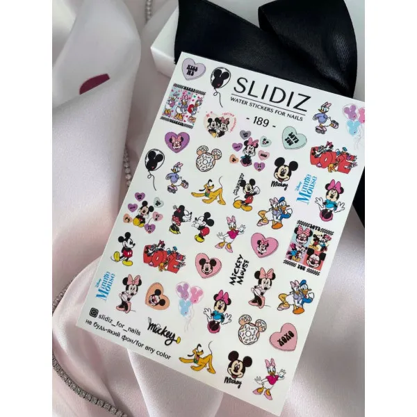 Slidery na nehty SLIDIZ №189
