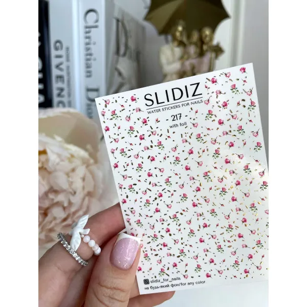 Slidery na nehty SLIDIZ №217