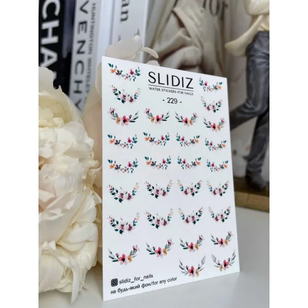 Slidery na nehty SLIDIZ №229