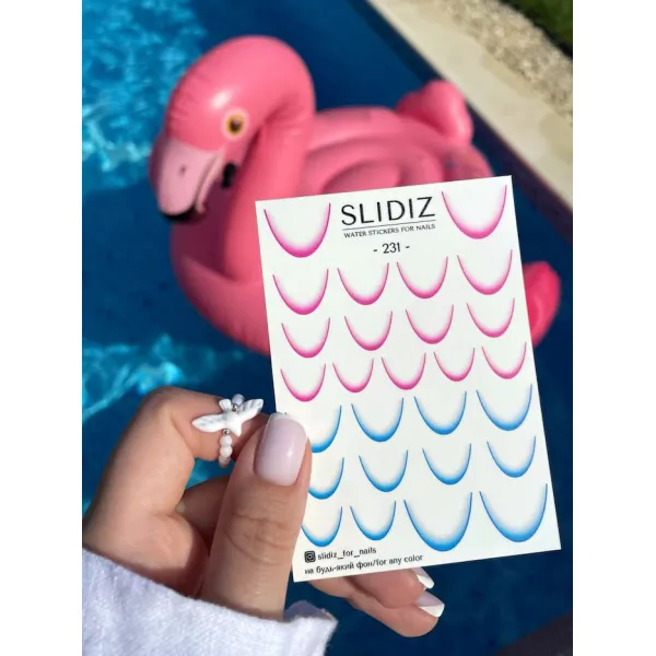 Slidery na nehty SLIDIZ №231