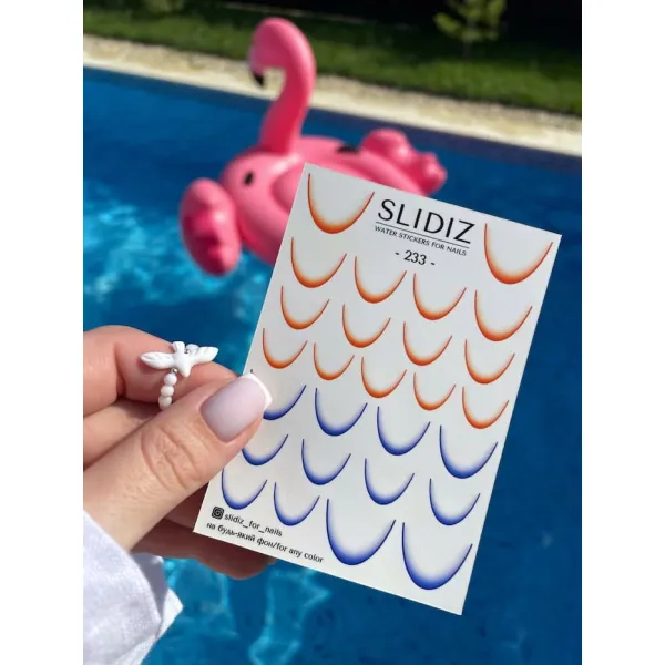 Slidery na nehty SLIDIZ №233