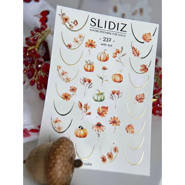 Slidery na nehty SLIDIZ №237