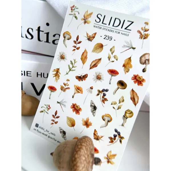 Slidery na nehty SLIDIZ №239