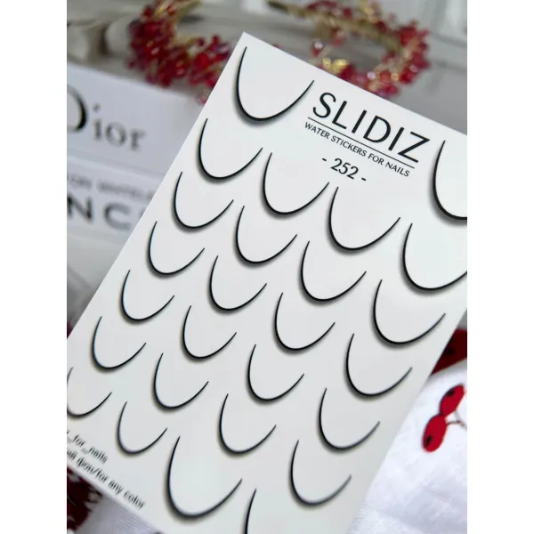 Slidery na nehty SLIDIZ №252