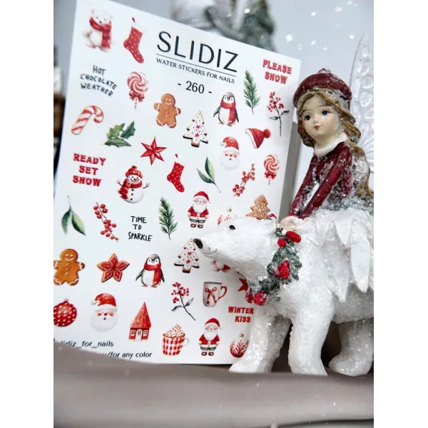 Slidery na nehty SLIDIZ №260