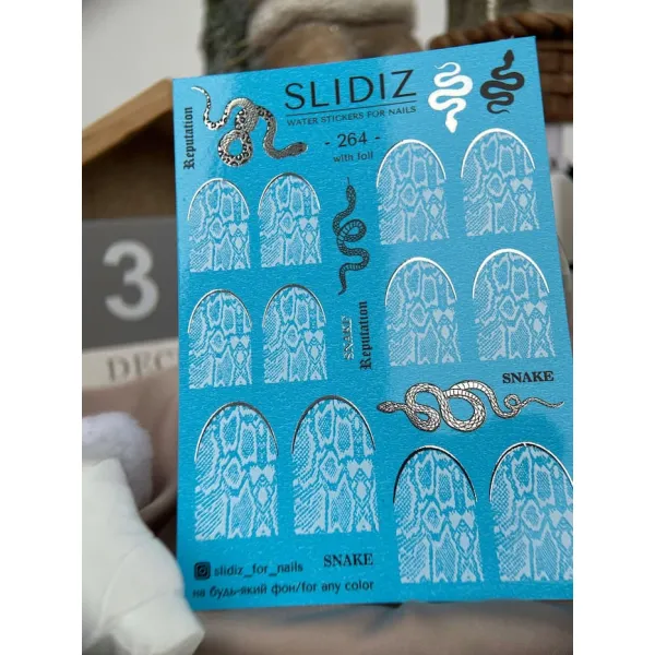 Slidery na nehty SLIDIZ №264