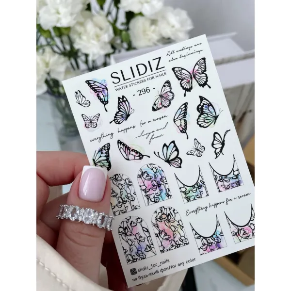 Slidery na nehty SLIDIZ №296