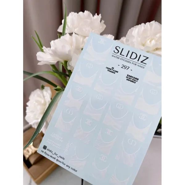 Slidery na nehty SLIDIZ №297