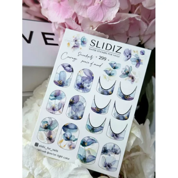 Slidery na nehty SLIDIZ №299