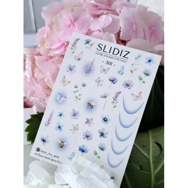 Slidery na nehty SLIDIZ №301