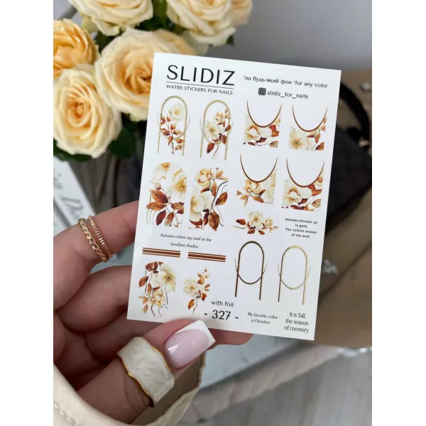 Slidery na nehty SLIDIZ №327
