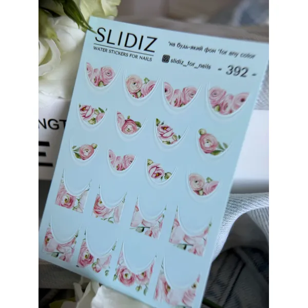 Slidery na nehty SLIDIZ №392