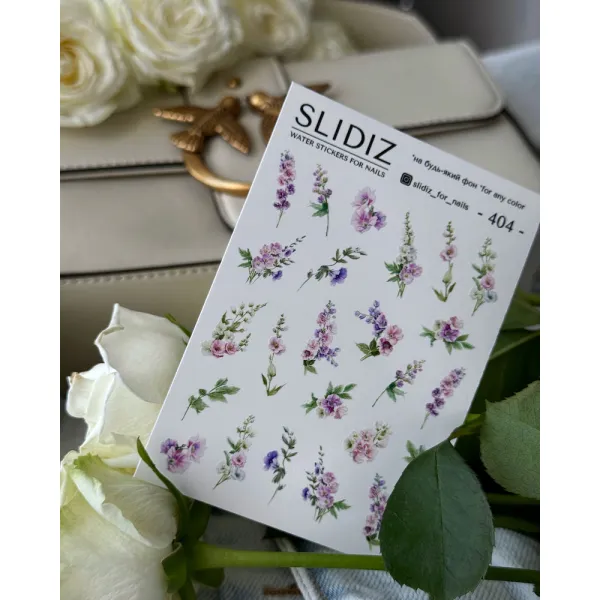 Slidery na nehty SLIDIZ №404