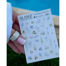 Слайдеры для ногтей SLIDIZ №419