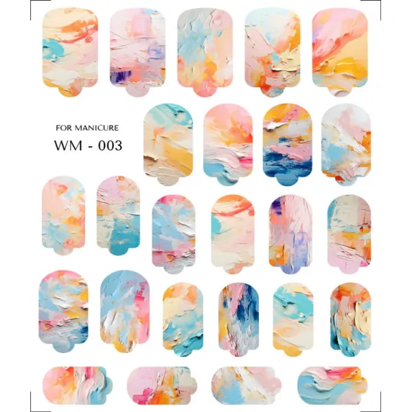 Wraps for manicure SLIDIZ №003