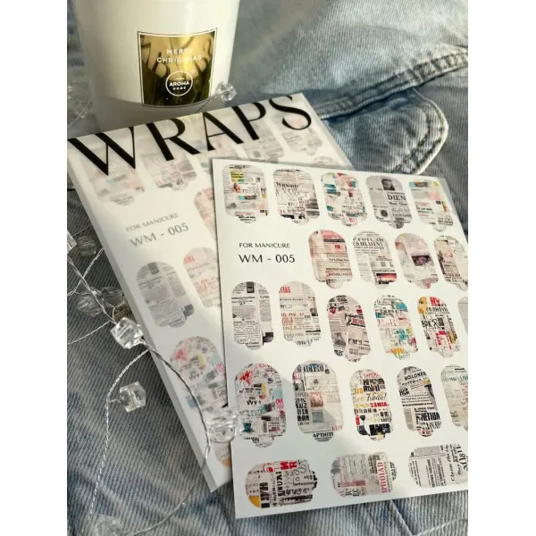 Wraps for manicure SLIDIZ №005