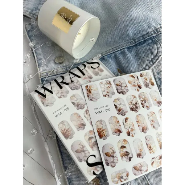 Wraps for manicure SLIDIZ №010