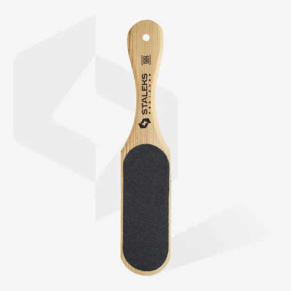Wooden foot file STALEKS BEAUTY & CARE 10 TYPE 1 (100/180 grit)