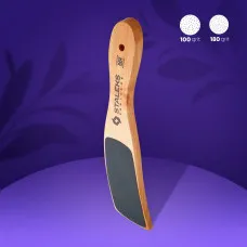 Терка для стоп деревянная STALEKS BEAUTY & CARE 10 TYPE 2 (100/180 грит)