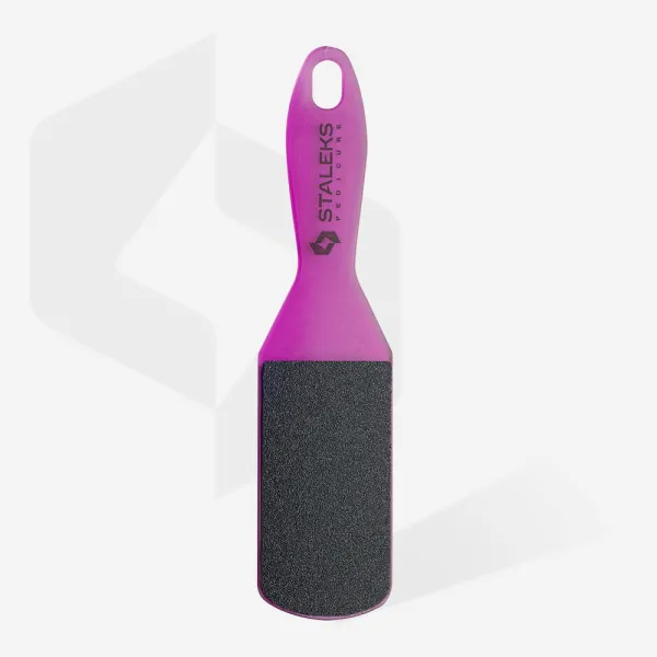 Plastic foot file STALEKS PRO EXPERT 10 TYPE 1 60/80 grit