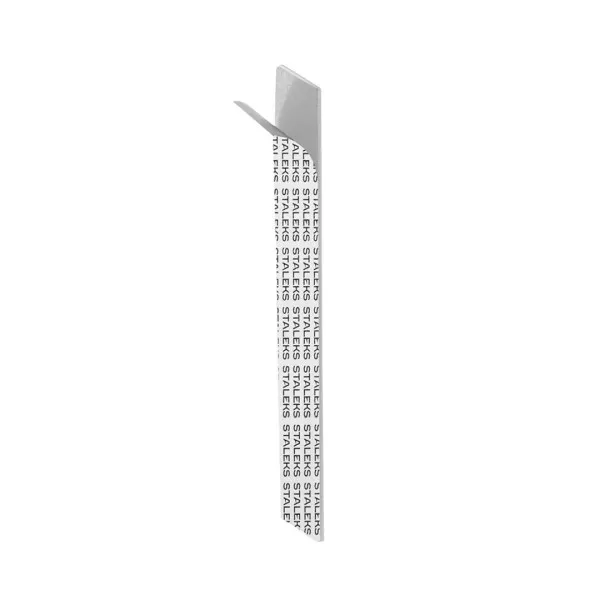 Disposable white files for straight nail file on a soft foam layer EXPERT 20 240 grit (30 pcs)