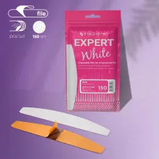 Сменные файлы белые для пилки полумесяц STALEKS PRO EXPERT 42 150 грит (50 шт)